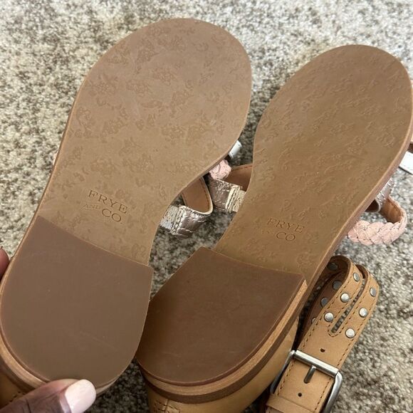 Frye & Co Mixed Strap Evie Sandals 11 - Picture 5 of 6